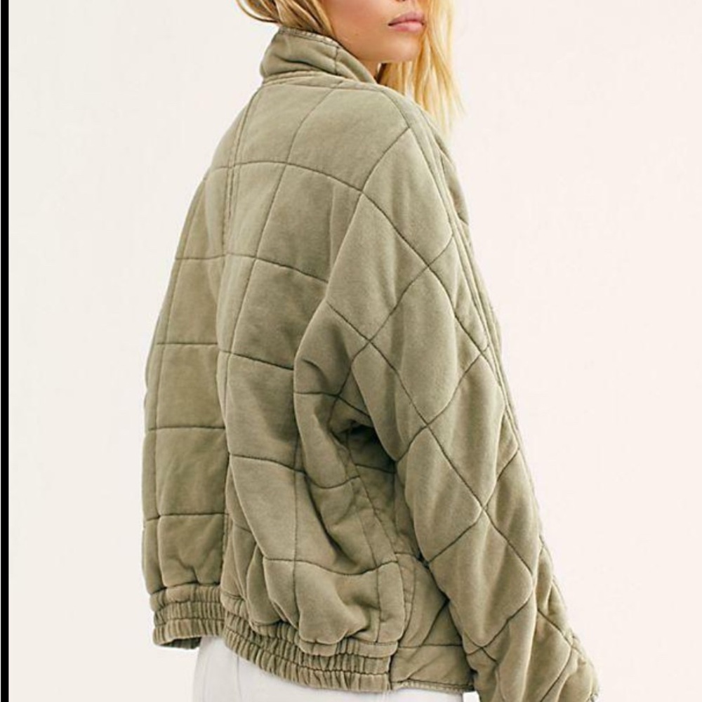 Free People Dolman Quilted Jacket